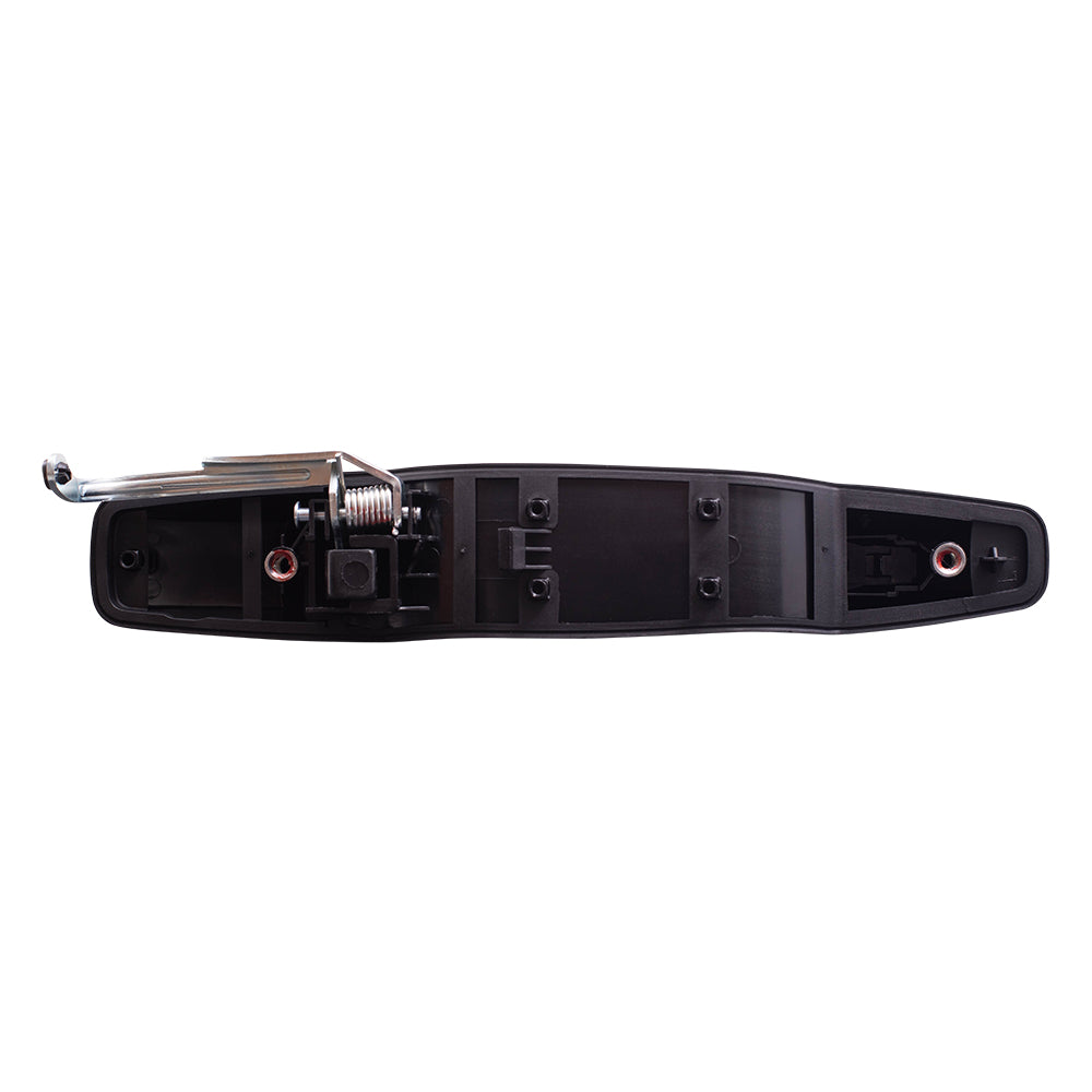 Brock Replacement Driver and Passenger Rear Outside Door Handles Compatible with Pickup Truck SUV 20954825 25890276