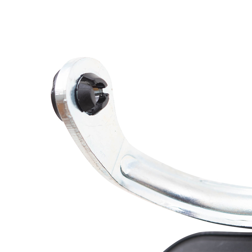 Brock Replacement Driver and Passenger Rear Outside Door Handles Compatible with Pickup Truck SUV 20954825 25890276