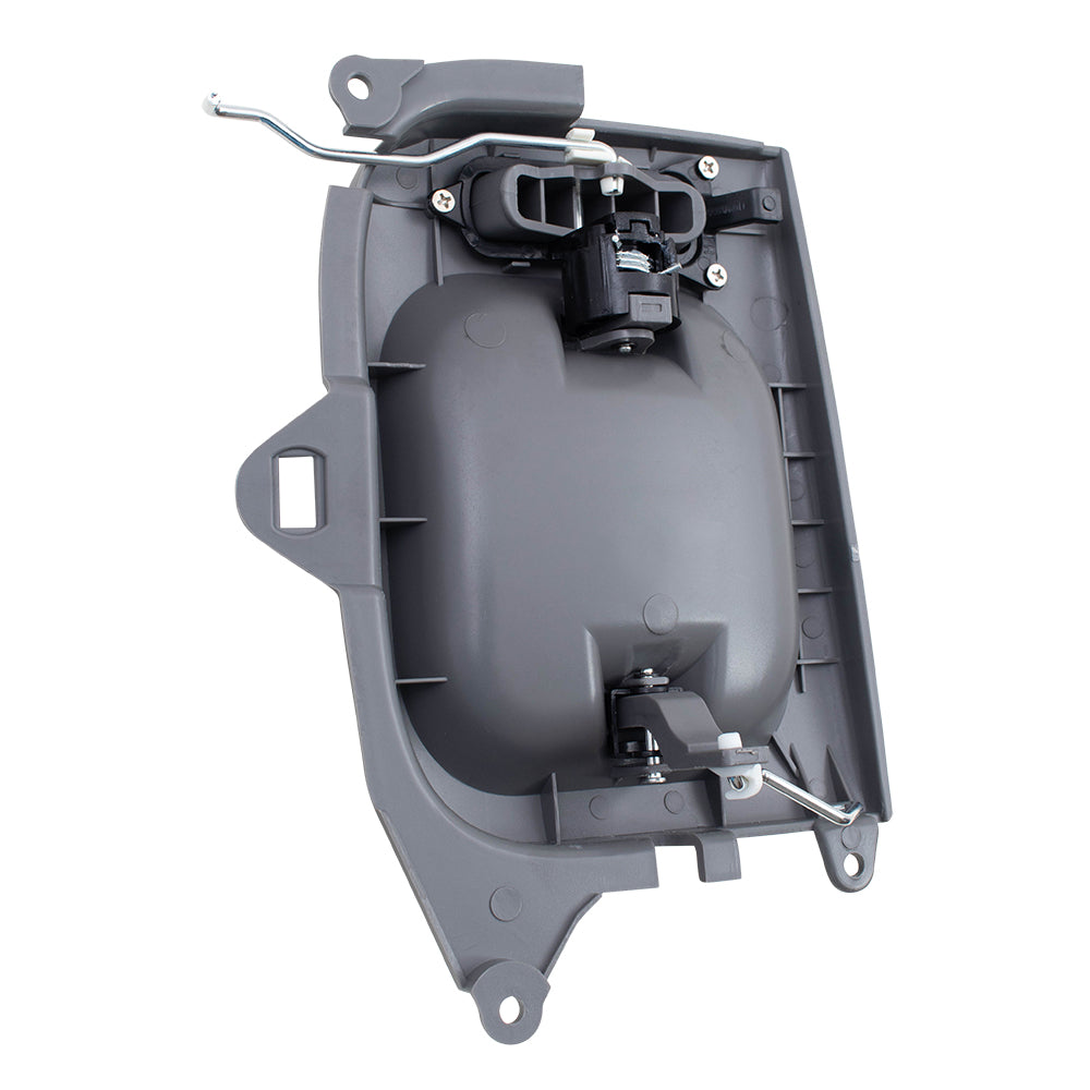 Brock Replacement Passengers Inside Interior Gray Sliding Door Handle Compatible with 02-05 Sedona Van 0K53A 7233044