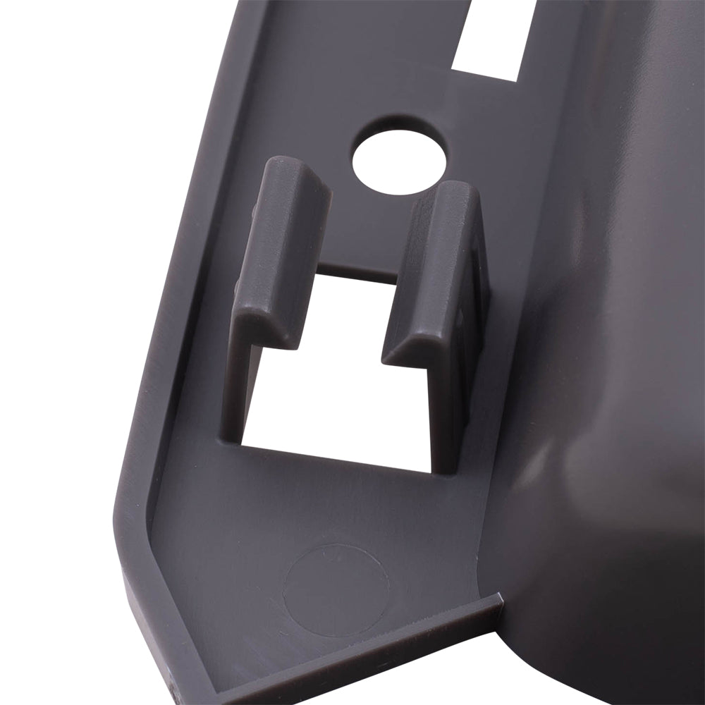Brock Replacement Drivers Rear Inside Inner Gray Door Handle Compatible with 05-10 Grand Cherokee SUV 5HR411J3AK