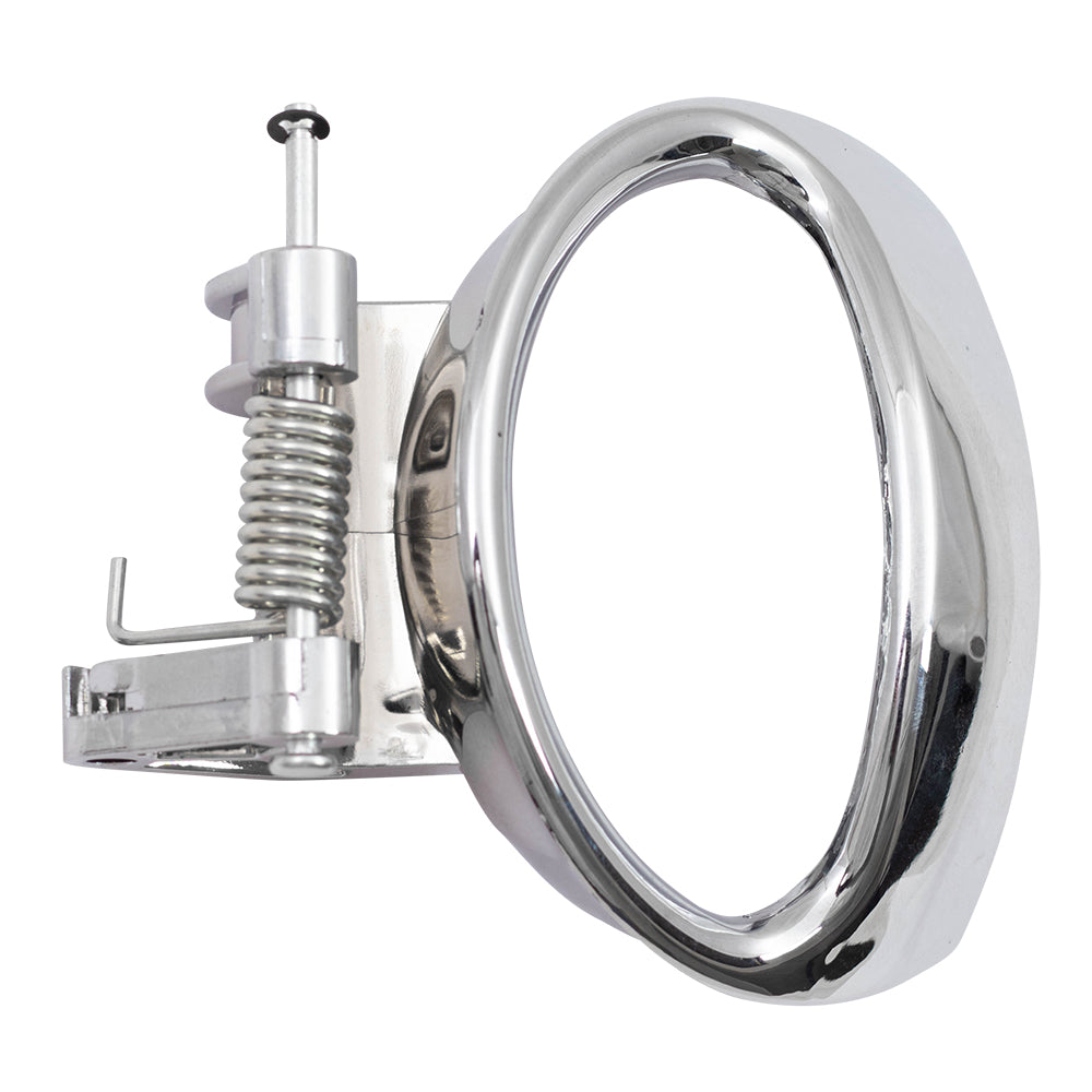 Brock Replacement Inside Inner Interior Door Handle Chrome Lever w/Spring & Pin Driver Left Front or Rear Compatible with 2006-2011 HHR 19299614