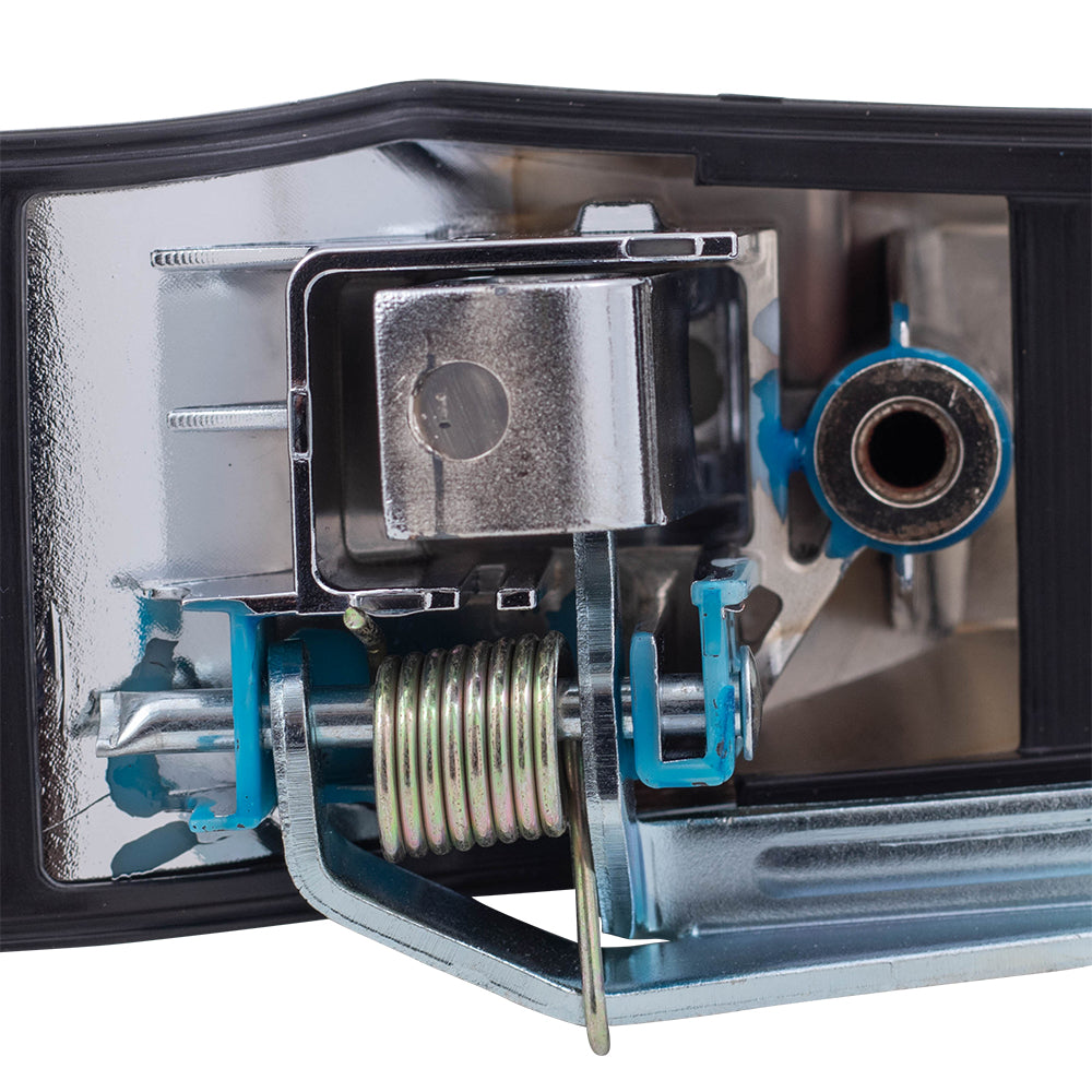 Brock Replacement Drivers and Passengers Outside Rear Chrome Door Handles Compatible with 07-13 Silverado Sierra Pickup 22738725 25960522