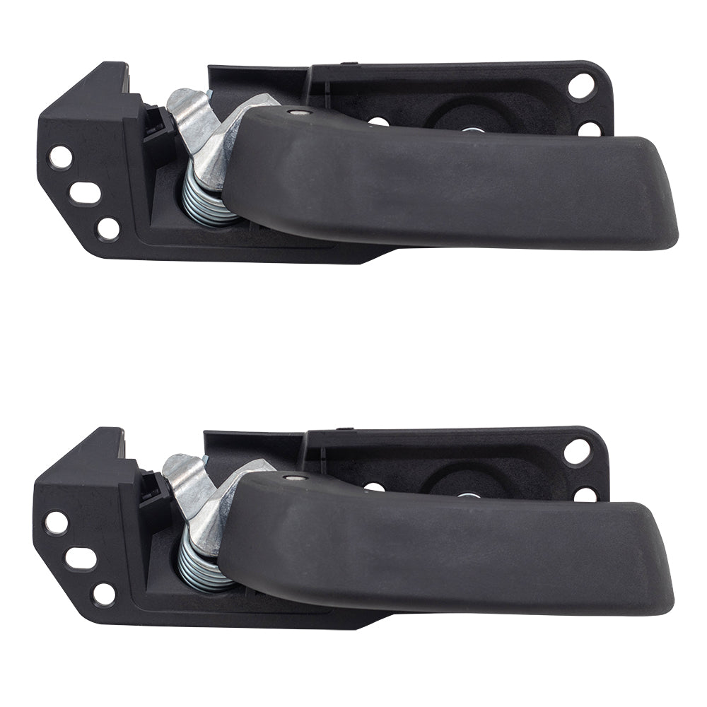 Brock Replacement Front and Rear Passenger Side Inside Door Handle Repair Kits Compatible with 2007-2013 Silverado 1500 & Sierra 1500/ 2007-2014 Silverado 2500/3500 & 2007-2014 Sierra