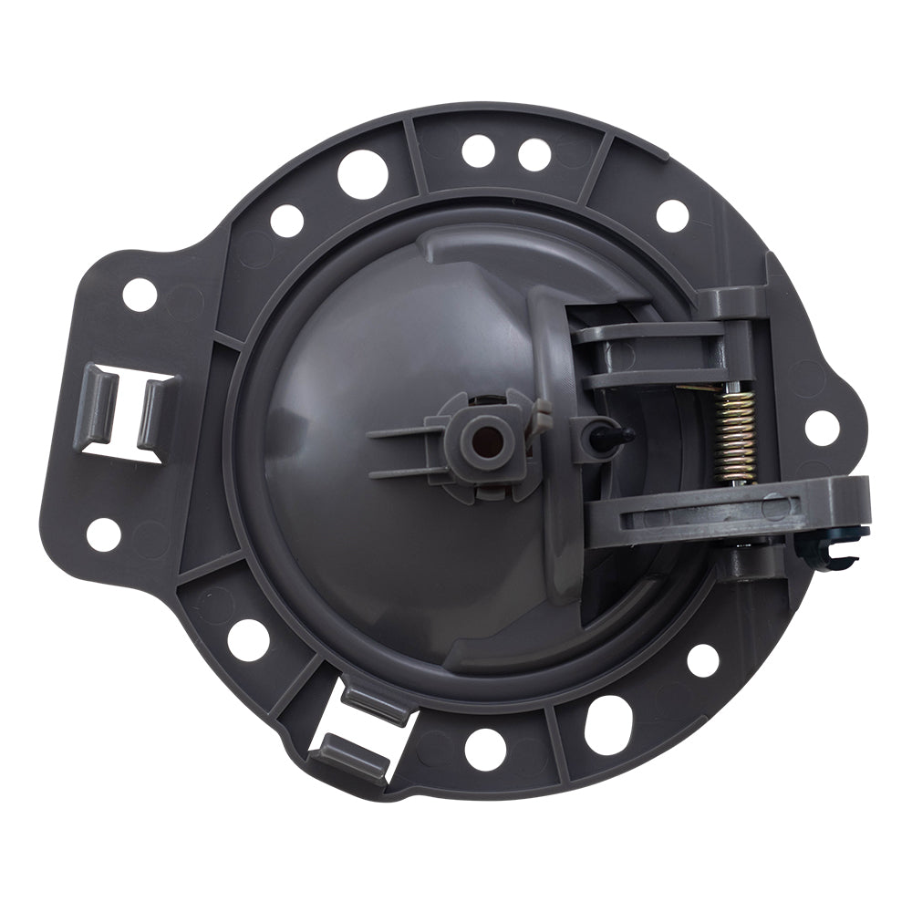 Brock Replacement Drivers Set Inside Interior Gray Door Handles with Housing Repair Kits Compatible with 06-10 Commander 1PF031DVAA