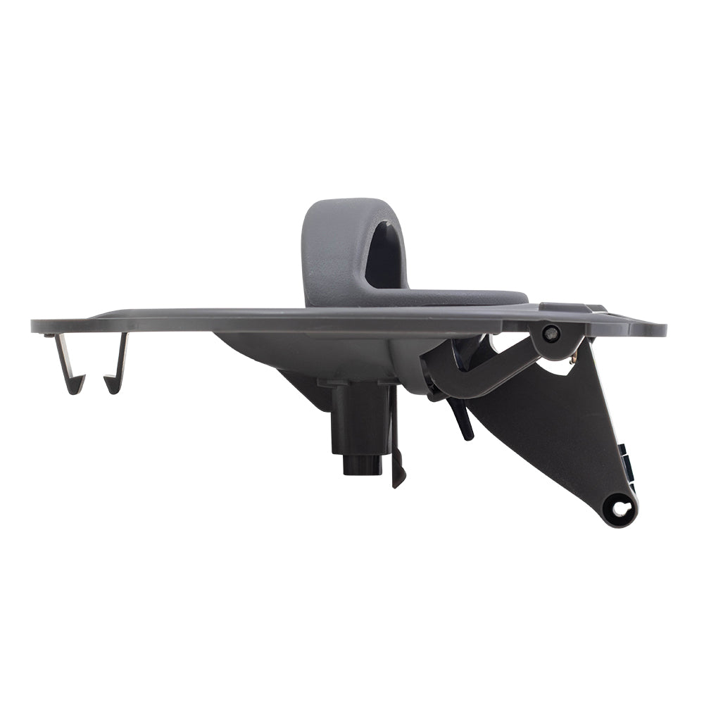 Brock Replacement Drivers Set Inside Interior Gray Door Handles with Housing Repair Kits Compatible with 06-10 Commander 1PF031DVAA