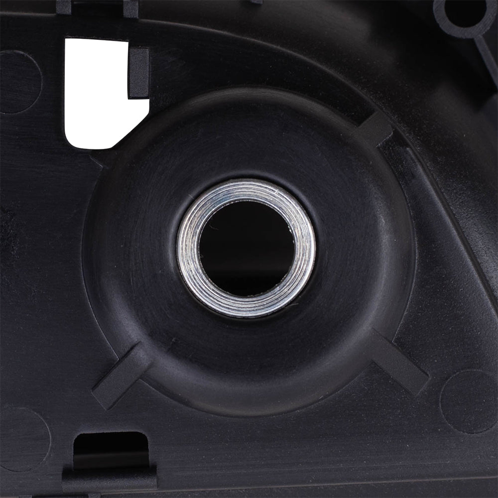 Brock Replacement Passengers Front Inside Interior Door Handle Chrome Lever with Black Housing Compatible with Silverado Sierra Escalade Suburban Tahoe Yukon 15947936