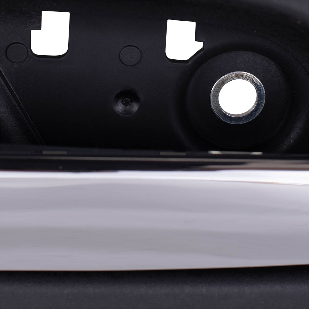 Cadillac GMC Chevy Pickup Truck Drivers Rear Inside Black w/ Chrome Door Handle