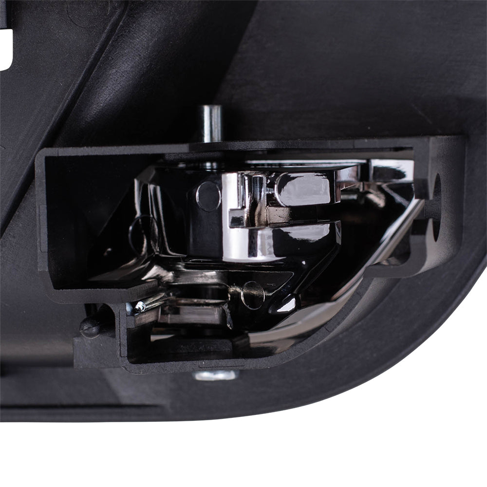 Cadillac GMC Chevy Pickup Truck Drivers Rear Inside Black w/ Chrome Door Handle