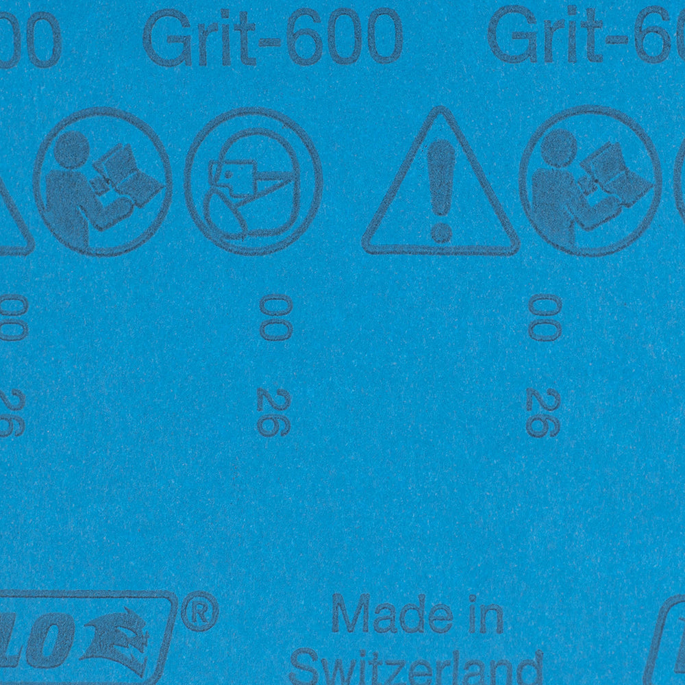 10 Pack of Sanding Sheet 600 Grit, 1/3 Sheet, and Wet/Dry