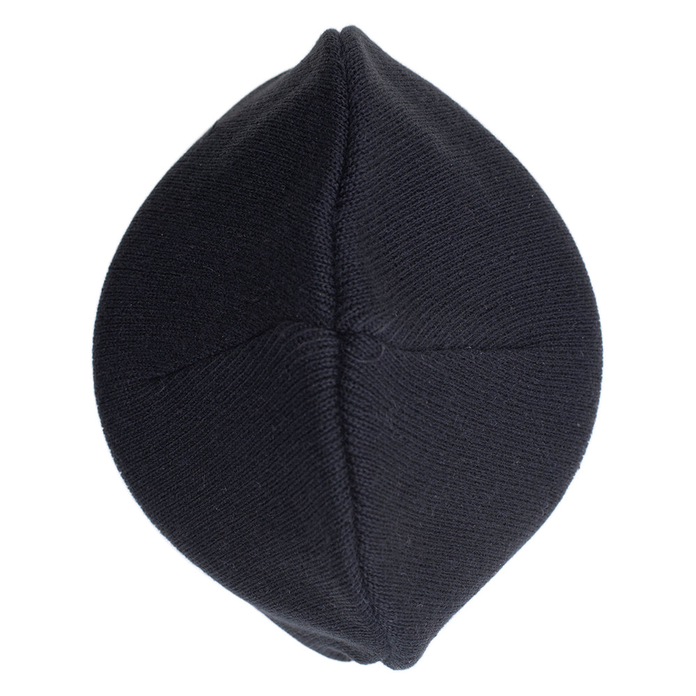 BROCK Logo Black Knit Beanie Hat Skull Cap Men Women Unisex One Size Fits Most