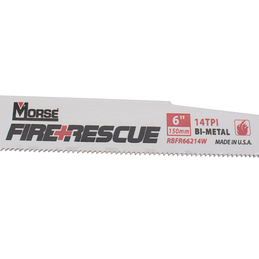 20 Pack Set MK Morse Bi Metal w/ Cobalt Reciprocating Saw Blades 6"x7/8"x.062" 14 TPI Metal Steel Wood for Fire & Rescue Industrial Shop