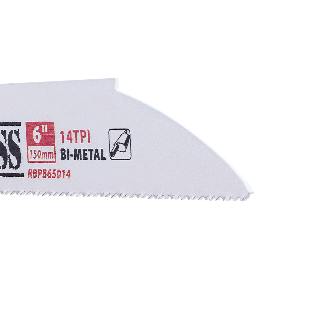 MK Morse Pipe Boss Reciprocating Saw Blade 6" X 1" X .050" 14TPI 25 Pack