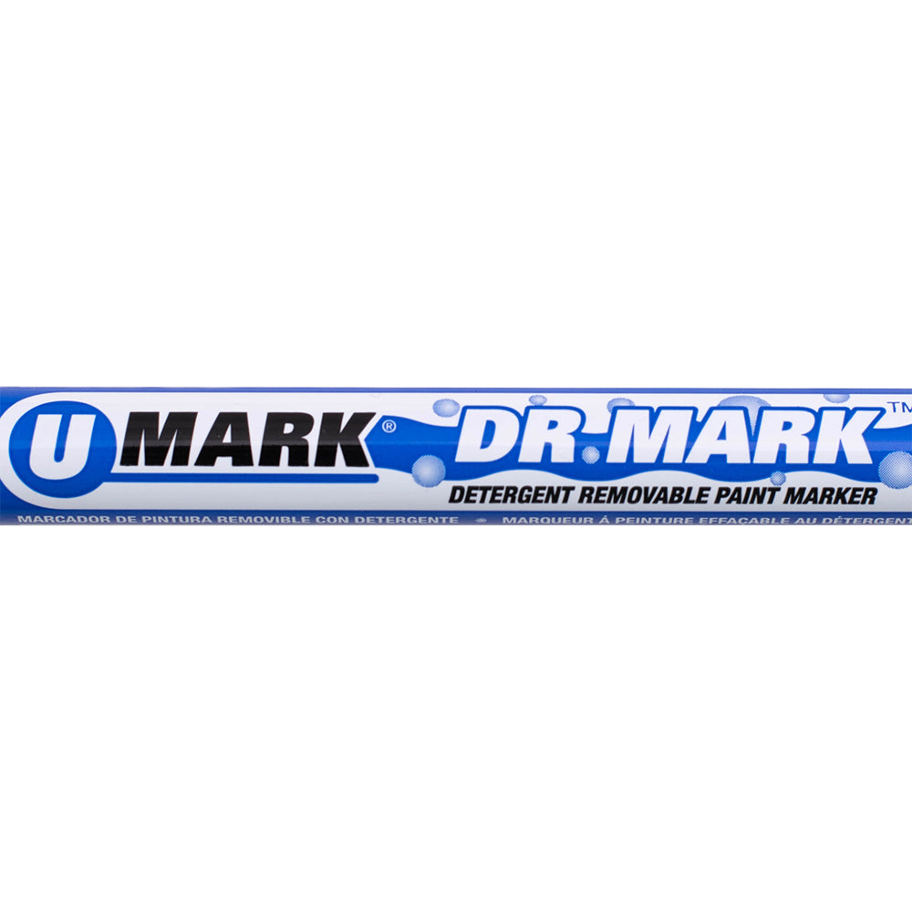 UMARK DR.MARK Detergent Removable Paint Markers 1 Dozen Yellow Medium Tip 2mm