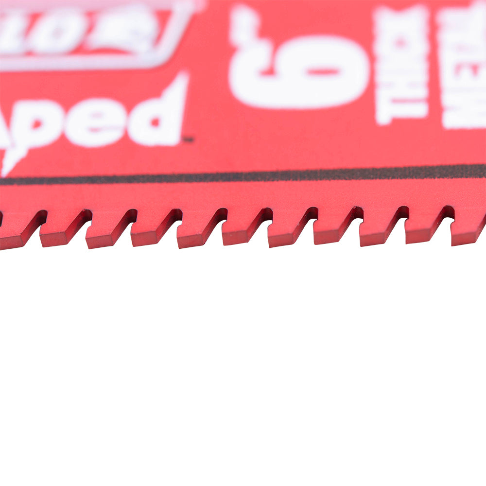 3 Pack 6 inch 8 TPI Diablo Steel Demon Amped Carbide Reciprocating Saw Blades for 3/16-9/16 Thick Metals Boron Steel Ultra High Strength Steel (UHSS) Cast Iron Stainless Steel