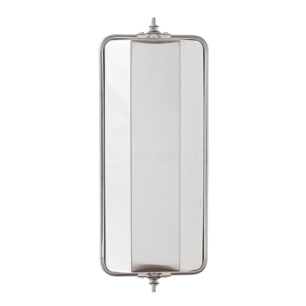 Universal West Coast Truck Stainless Steel Side Mirror Head 7" x 16"