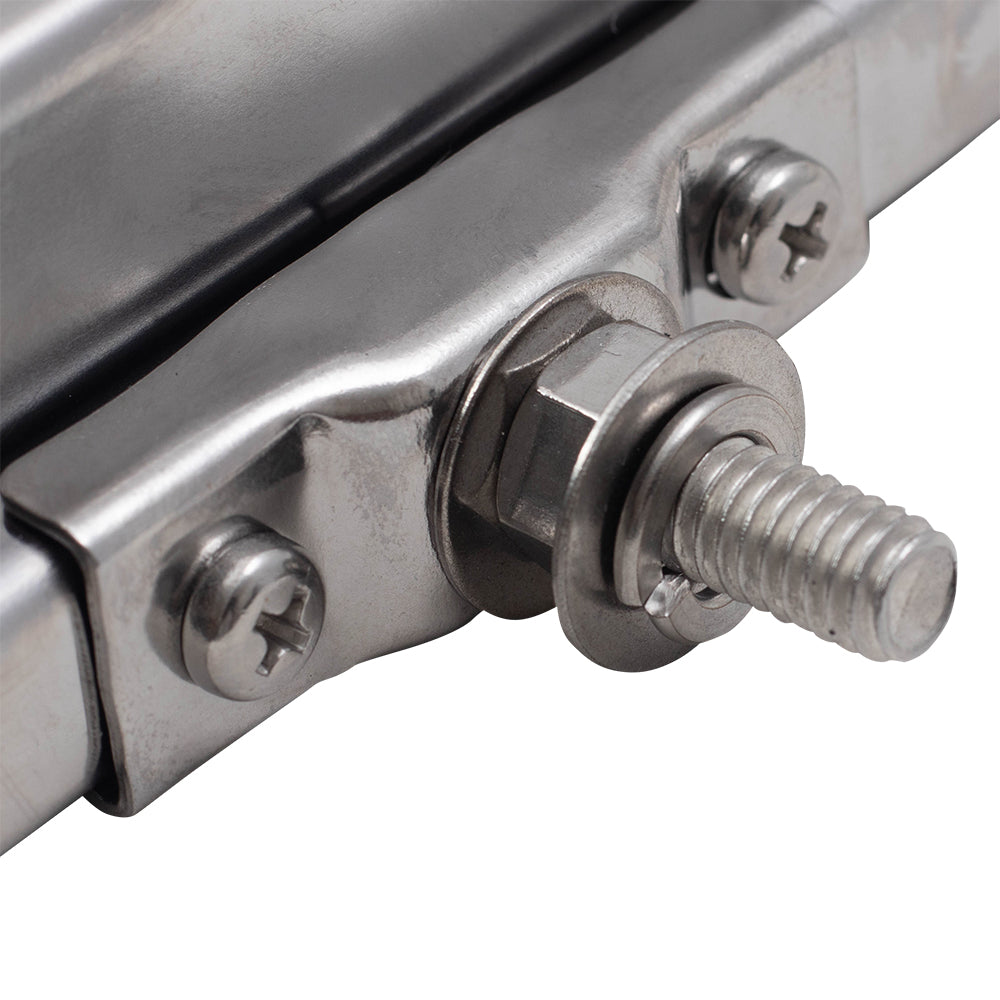 Universal West Coast Truck Stainless Steel Side Mirror Head 7" x 16"