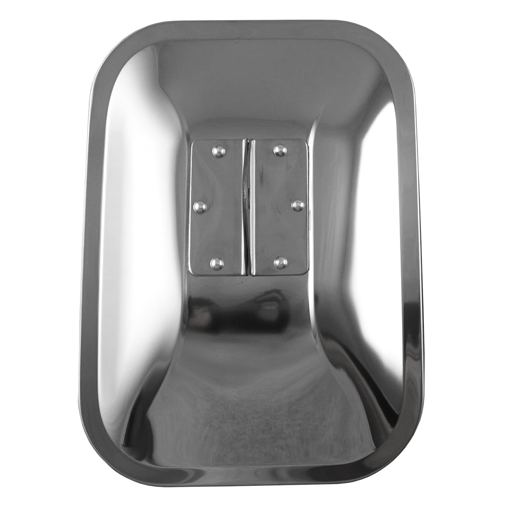 Brock Replacement Universal Camper Tow Mirror 7.5 x 10.5 Stainless Steel w/ Short Bracket Compatible with 78-86 Suburban Pickup Truck 12341380