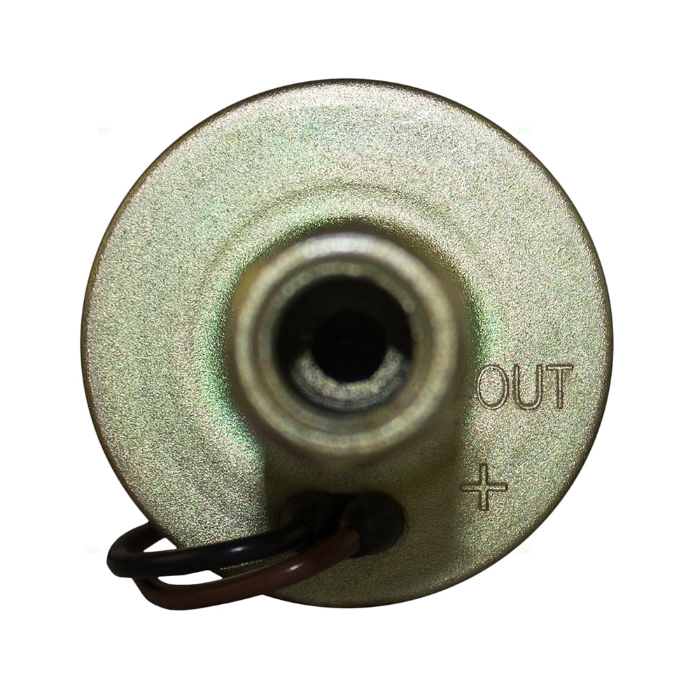 Brock Replacement Universal 12 Volt Electric Fuel Pump w/Installation Kit Inline Type 5-9 PSI 3/8 Inlet & Outlet Compatible with Carbureted Models E8090 SP1141