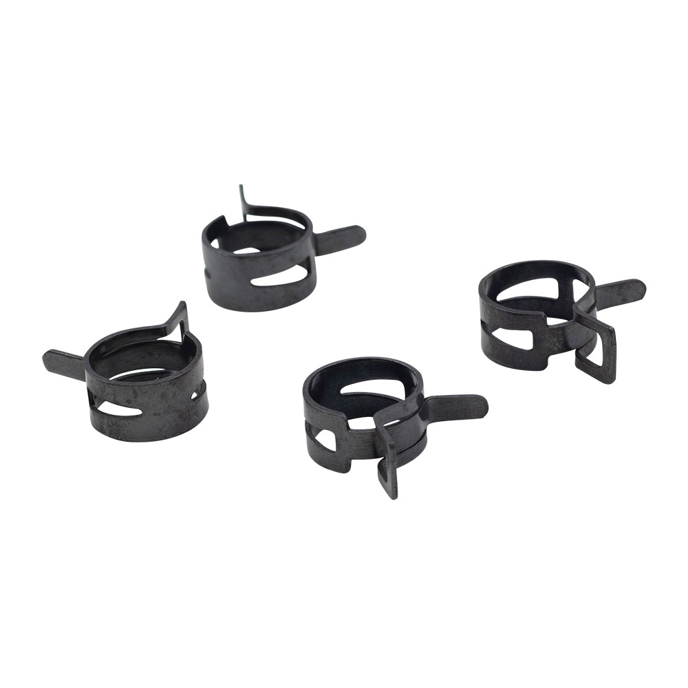 Brock Replacement Universal 12 Volt Electric Fuel Pump w/Installation Kit Inline Type 5-9 PSI 3/8 Inlet & Outlet Compatible with Carbureted Models E8090 SP1141