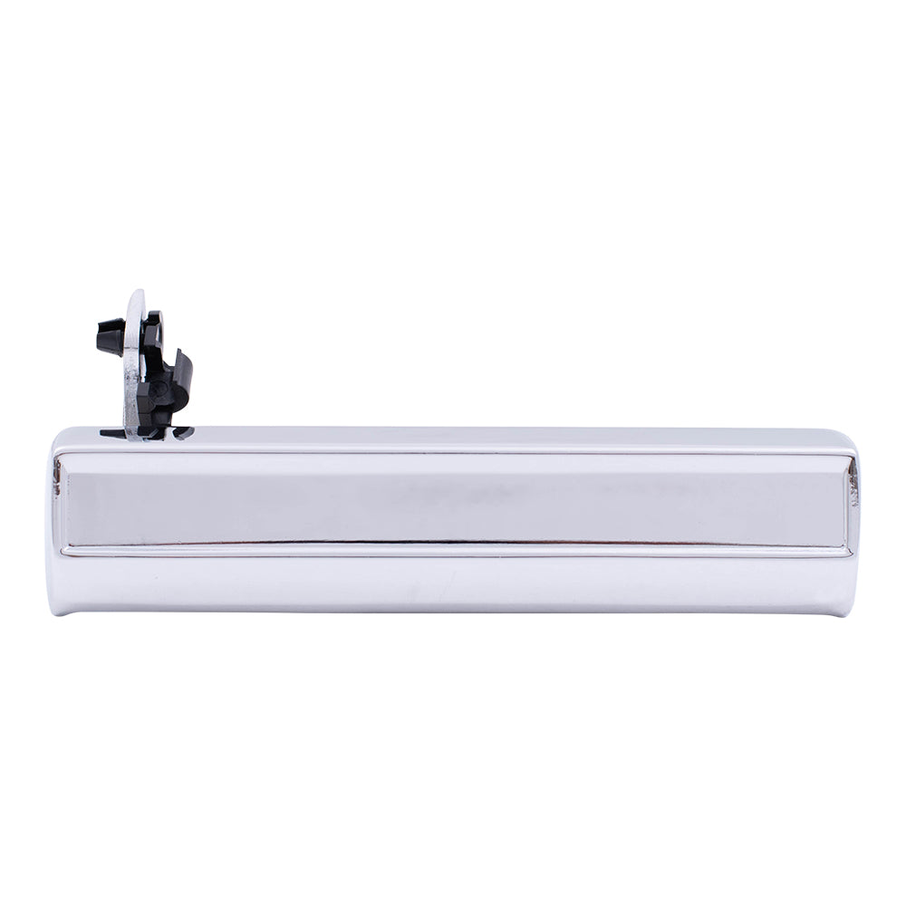 Brock Replacement Driver and Passenger Outside Outer Chrome Door Handles Compatible with Pickup Truck 0111713 20111712