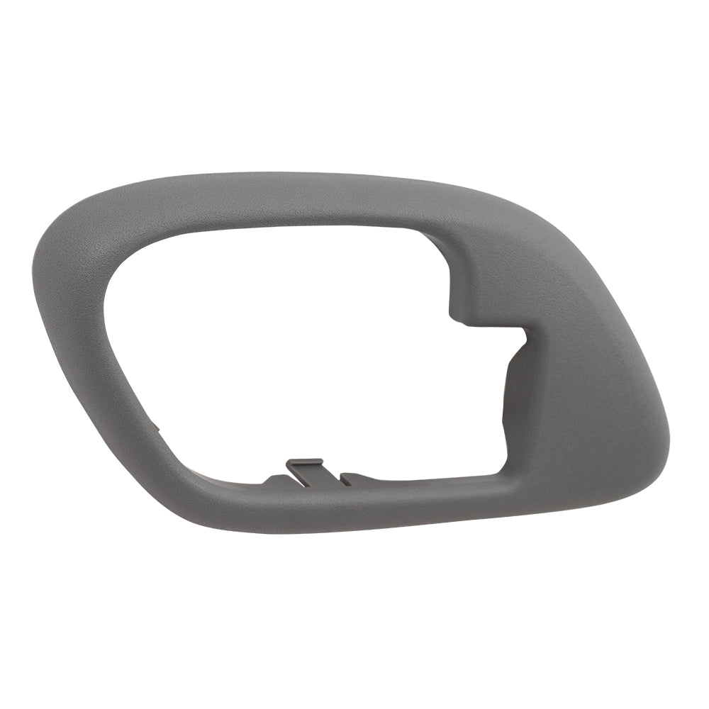 Cadillac SUV Chevy GMC Pickup Truck Drivers Inside Grey Door Handle Trim Bezel