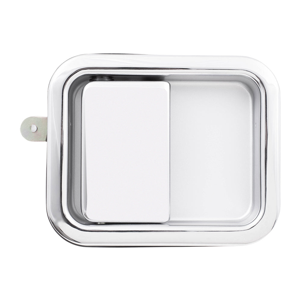 Brock Replacement Drivers Outside Outer Chrome Door Handle Compatible with SUV J5758173