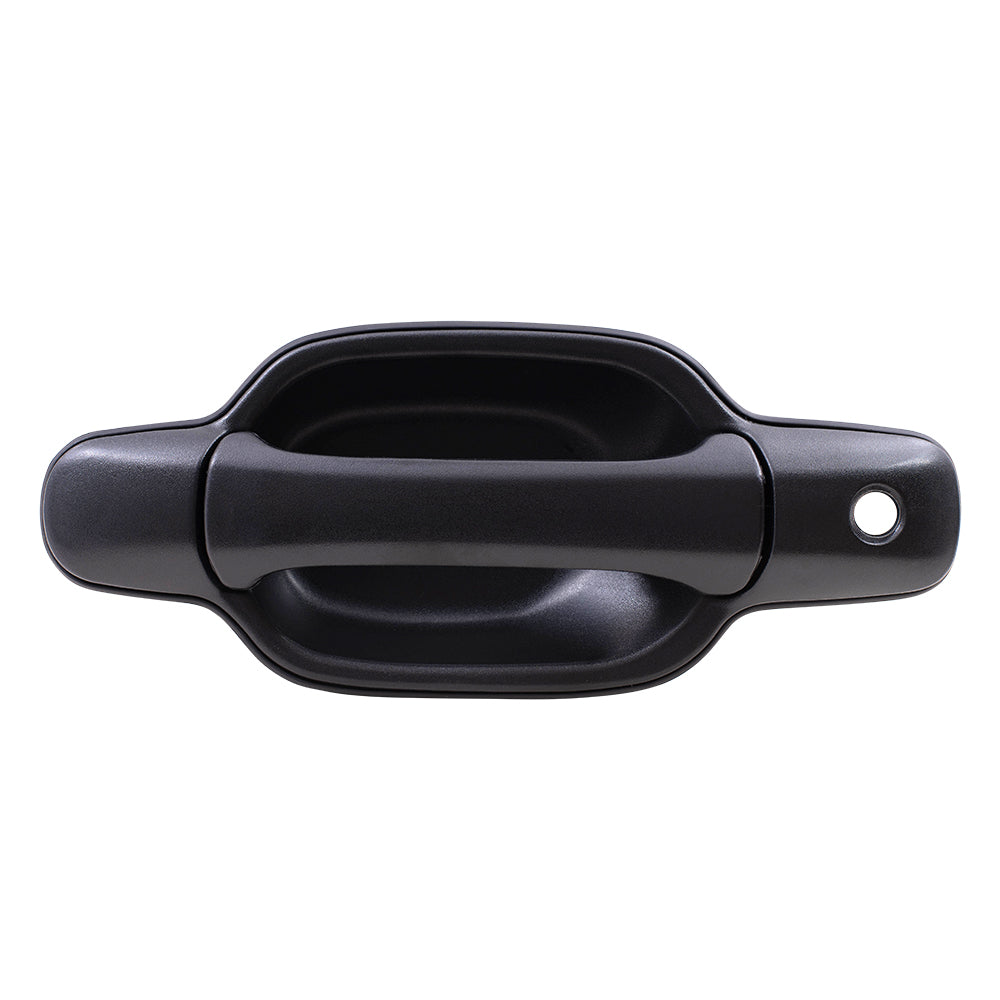 Brock Replacement Drivers Front Outside Outer Door Handle with Keyhole Compatible with Pickup Truck 25875521