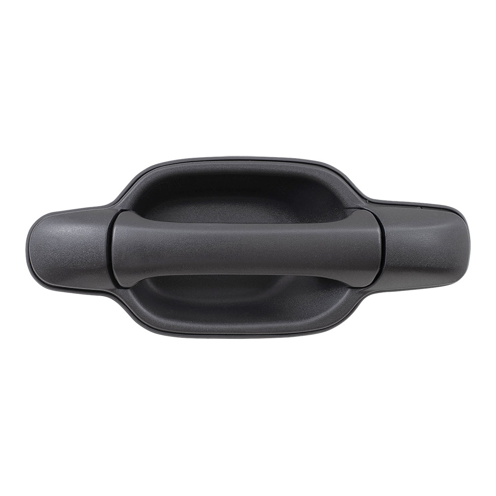 Brock Replacement Drivers Rear Outside Outer Door Handle Compatible with Colorado Canyon Pickup Truck 25875523