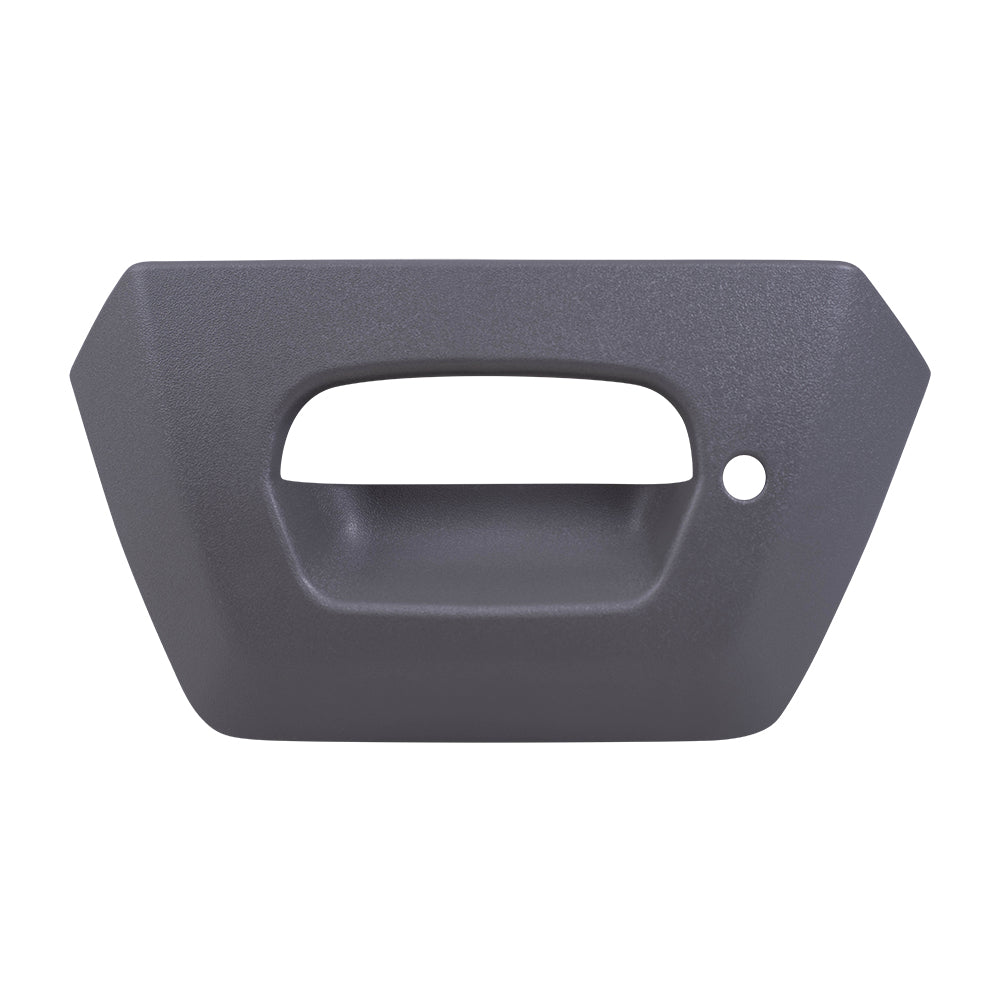 Chevrolet Avalanche Pickup Truck SUV Dark Gray Tailgate Handle Trim Bezel