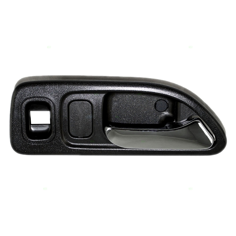 Brock Replacement Passengers Front Inside Inner Gray Door Handle Compatible with 1994-1997 Accord 72125SV4A02ZC
