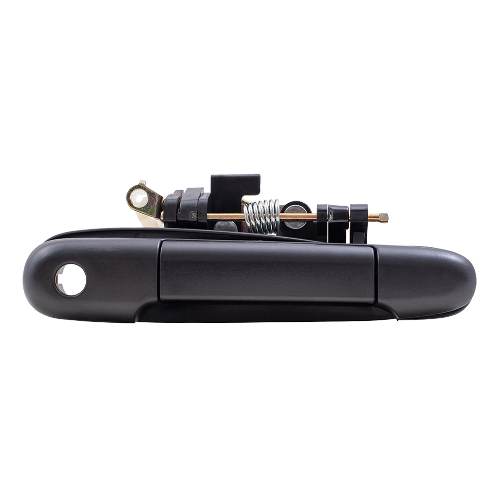 Brock Replacement Set Driver and Passenger Front Outside Outer Textured Door Handles Compatible with 1992-1995 Paseo 1991-1994 Tercel 6922016070 6921016070