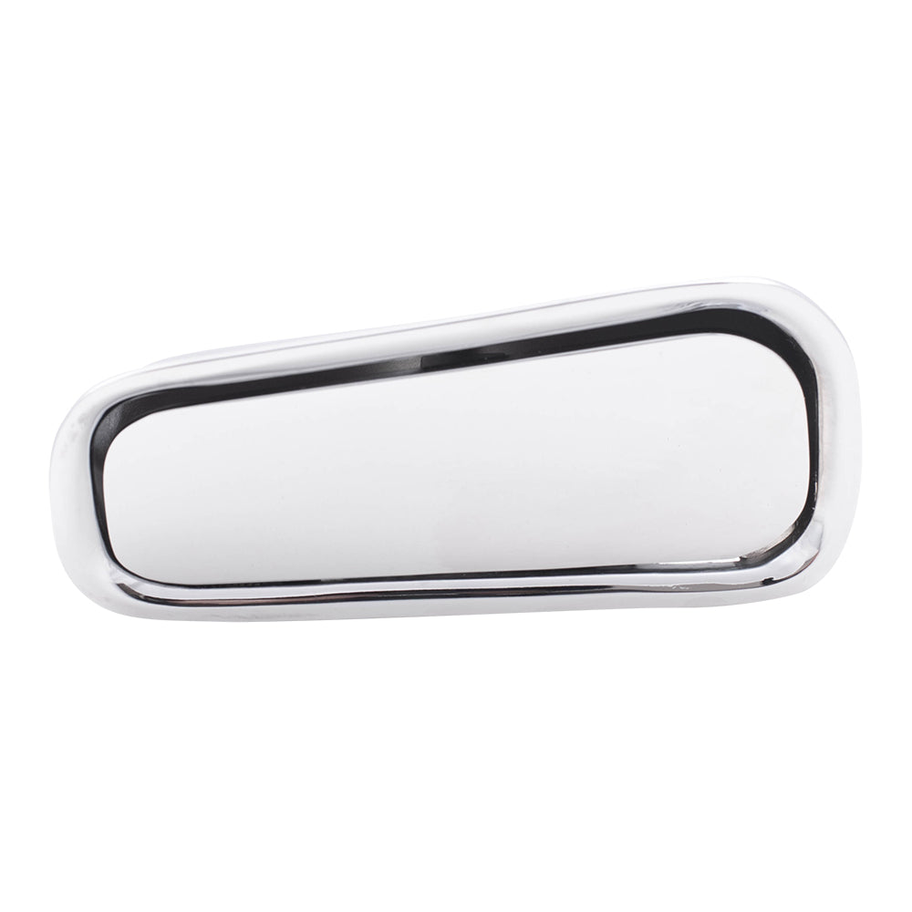 Brock Replacement Driver and Passenger Outside Outer Chrome Door Handles Compatible with 14011819 14011820