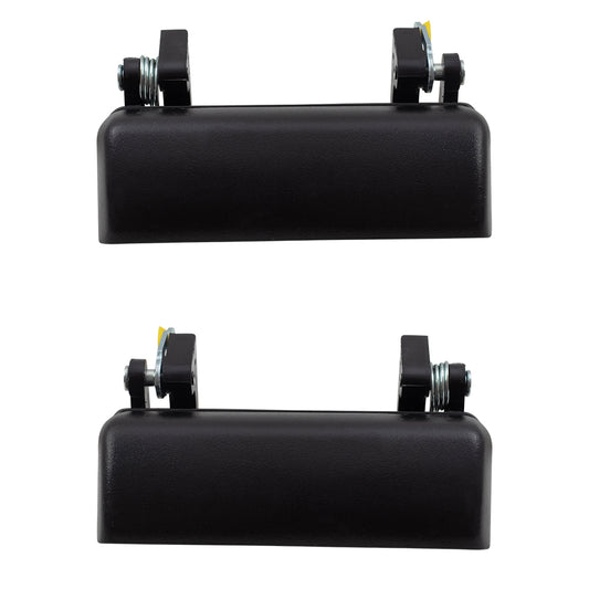 Brock Replacement Driver and Passenger Outside Plastic Door Handles Compatible with 93-11 Ranger Pickup Truck F37Z1022405A F37Z1022404A