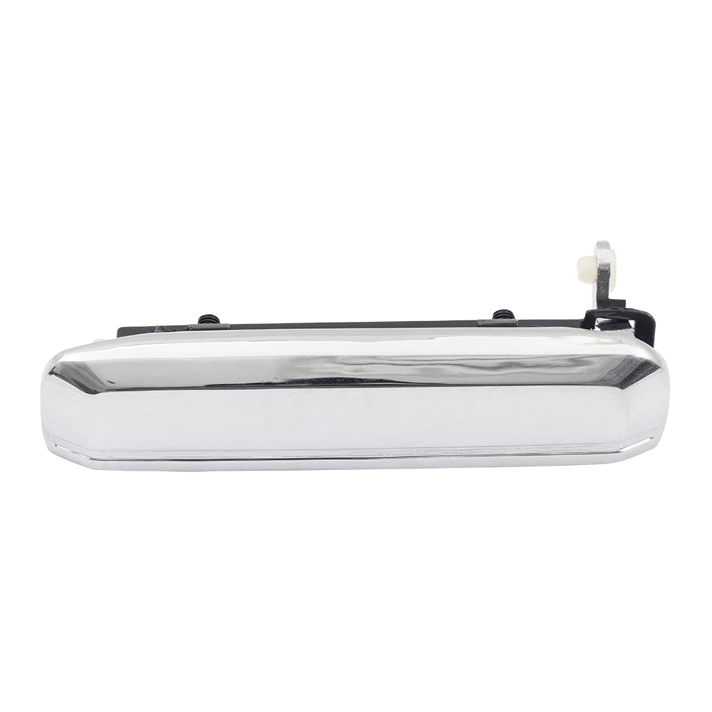 Brock Replacement Drivers Outside Chrome Door Handle Compatible with 1987-1995 Pathfinder 8060701A00
