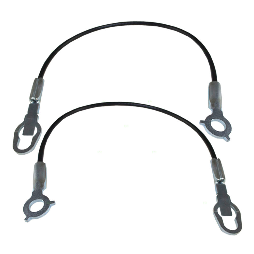 1997-2003 Ford F-150 Styleside Tailgate Support Cable Set LH+RH 21 Inch Without Hardware 2004 Ford F-150 Heritage Styleside 1997-2003 Ford Lobo Styleside 1997-1999 Ford F-250 LD Styleside 1999-2016 Ford Super Duty