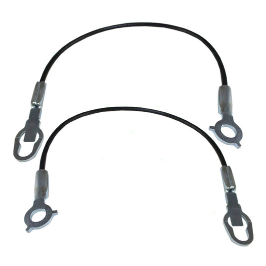 1997-2003 Ford F-150 Styleside Tailgate Support Cable Set LH+RH 21 Inch Without Hardware 2004 Ford F-150 Heritage Styleside 1997-2003 Ford Lobo Styleside 1997-1999 Ford F-250 LD Styleside 1999-2016 Ford Super Duty