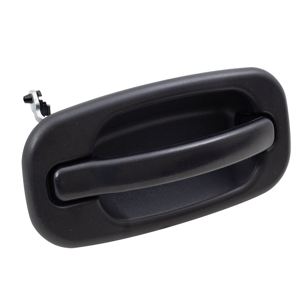 Brock Replacement Passengers Front Outside Exterior Textured Door Handle Compatible with 99-07 GM Pickup Truck SUV 15034986