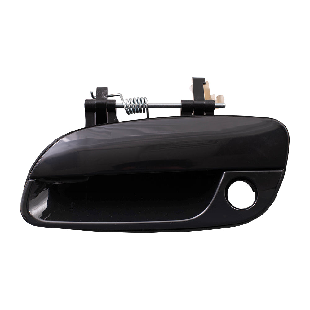 Drivers Front Outside Exterior Door Handle w/ Keyhole for 01-06 Hyundai Elantra