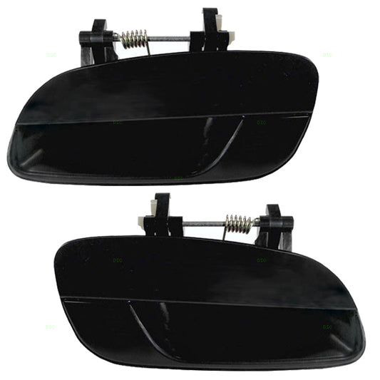 Brock Set of Rear Outside Door Handles for 01-06 Hyundai Elantra HY1520102 HY1521102