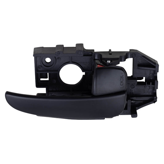 Brock Replacement Passengers Inside Interior Front Rear Black Door Handle Compatible with 01-06 Elantra 826202D000AX