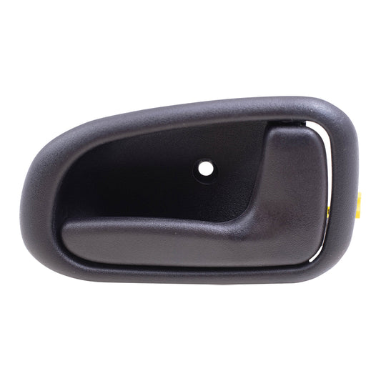Brock Replacement Passengers Inside Inner Brown Door Handle Compatible with 93-97 Corolla Prizm 692051213004.