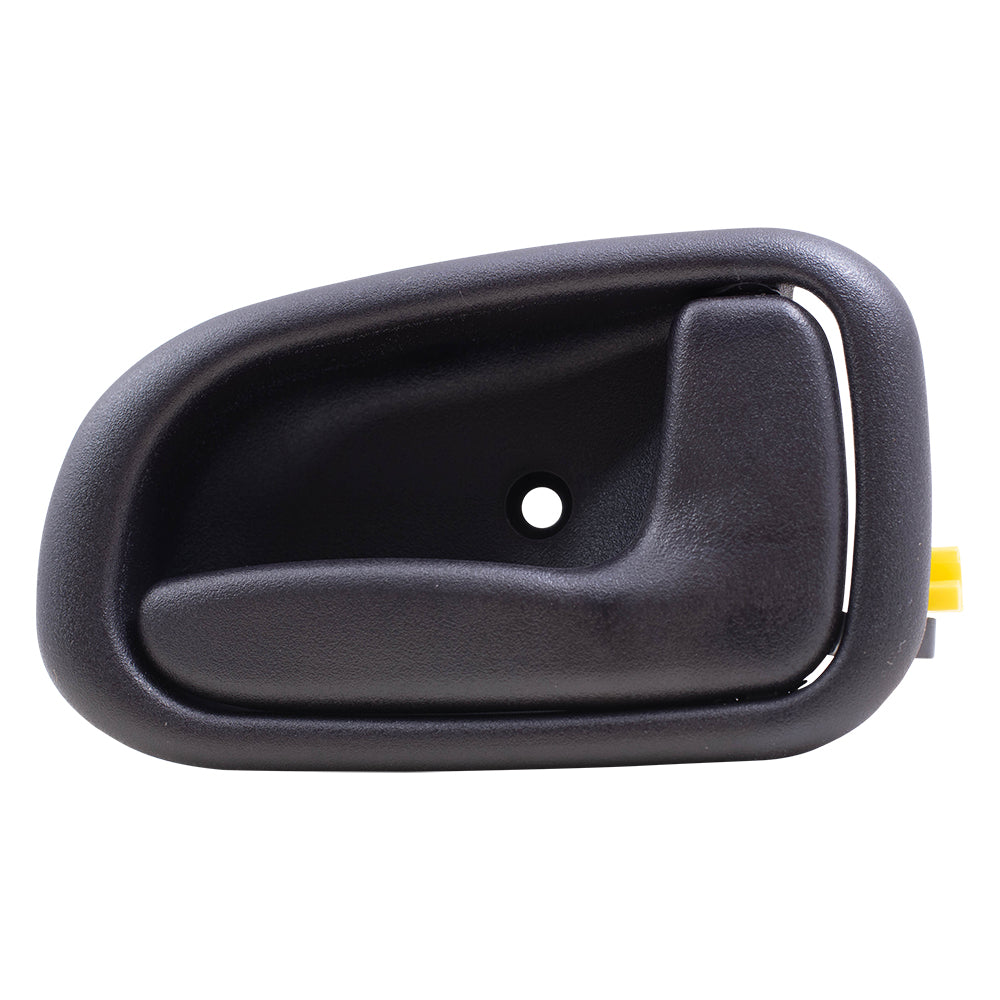 Brock Replacement Passengers Inside Inner Brown Door Handle Compatible with 93-97 Corolla Prizm 692051213004.