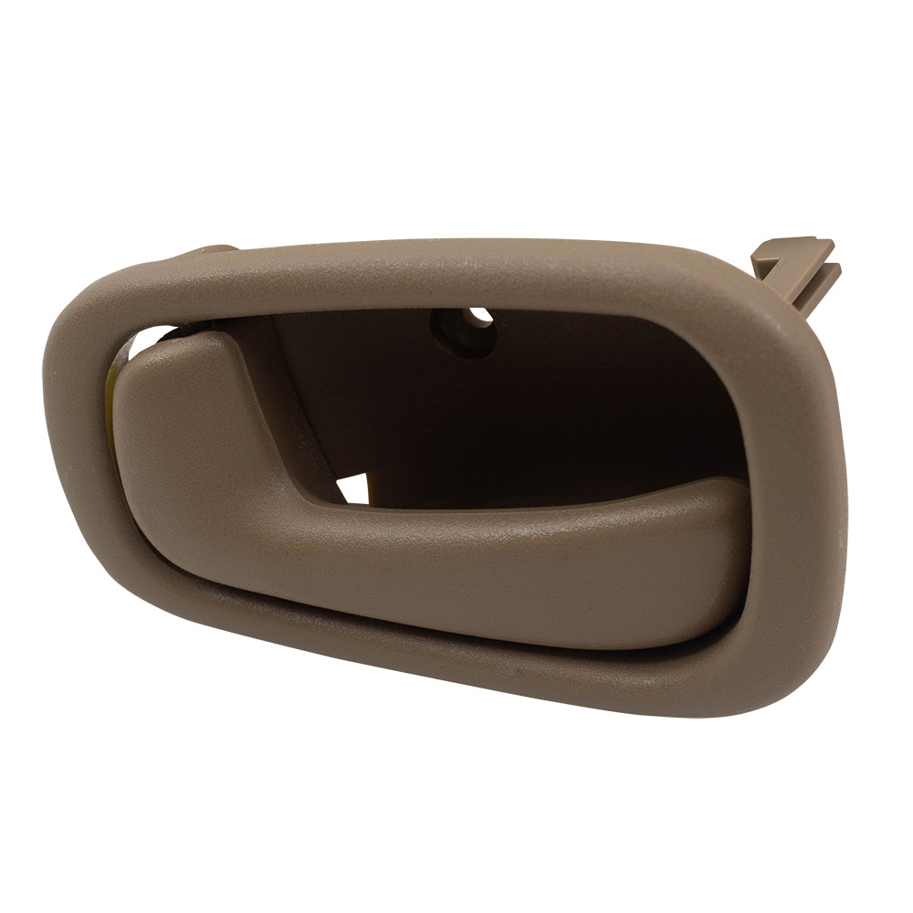 Inside Door Handle for 98-02 Toyota Corolla Chevy Prizm Drivers Left Light Brown