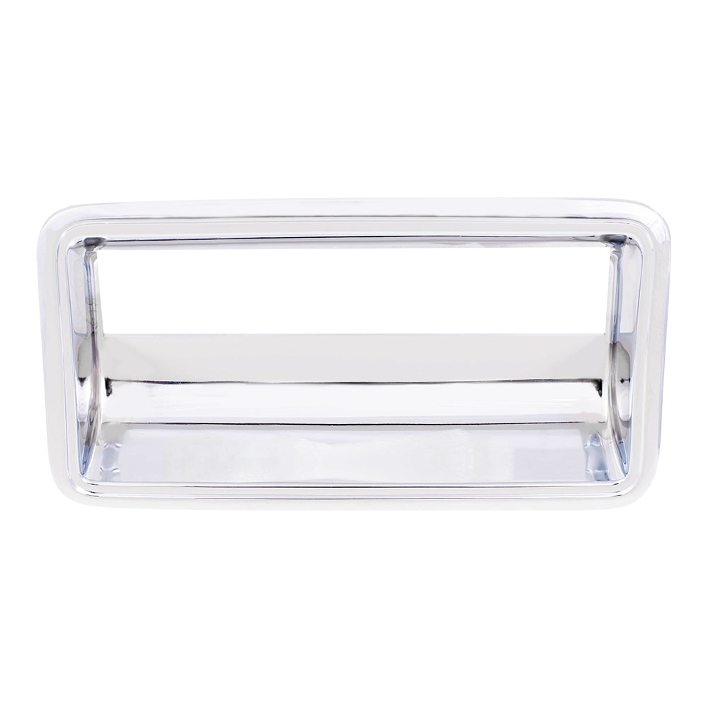 88-02 Chevy GMC C/K Pickup Truck Chrome Tailgate Handle Trim Bezel 15991786