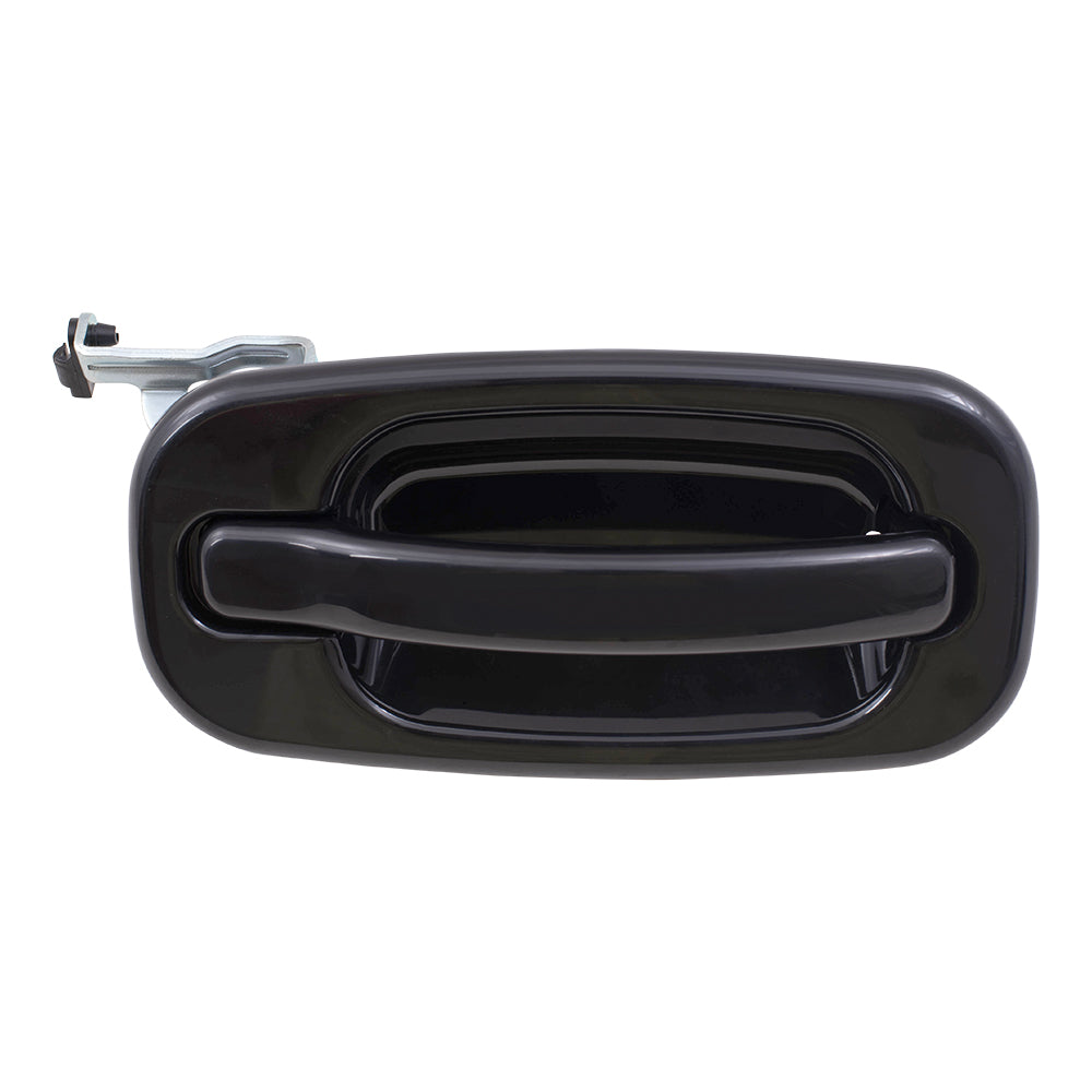 Brock Replacement Passengers Rear Outside Outer Door Handle Compatible with Pickup Truck SUV 19245504