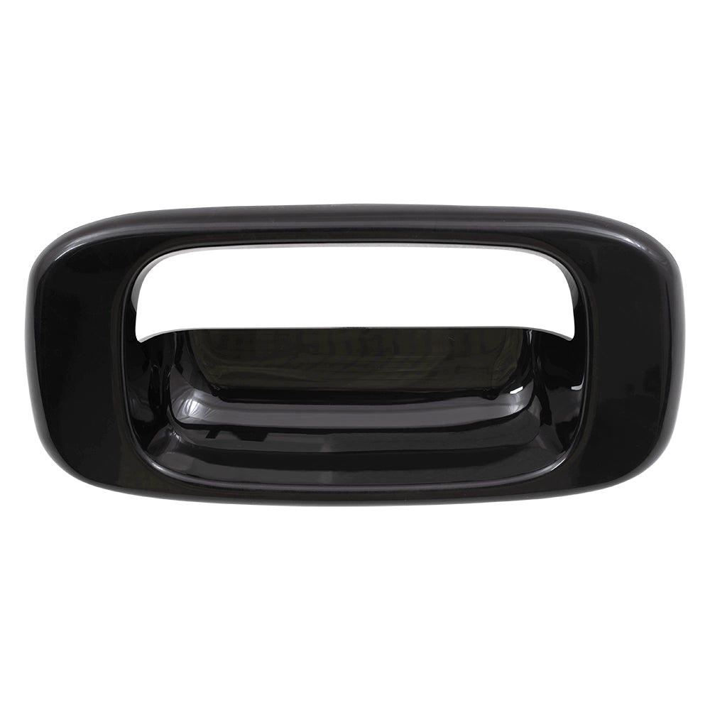 Brock Replacement Tailgate Liftgate Handle Trim Bezel Compatible with Silverado Sierra Pickup Truck 15228541