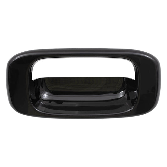 Brock Replacement Tailgate Liftgate Handle Trim Bezel Compatible with Silverado Sierra Pickup Truck 15228541
